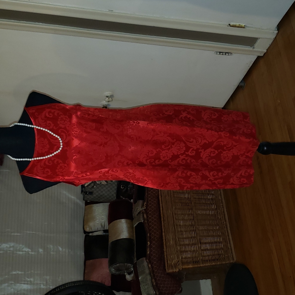 Beautiful red dress